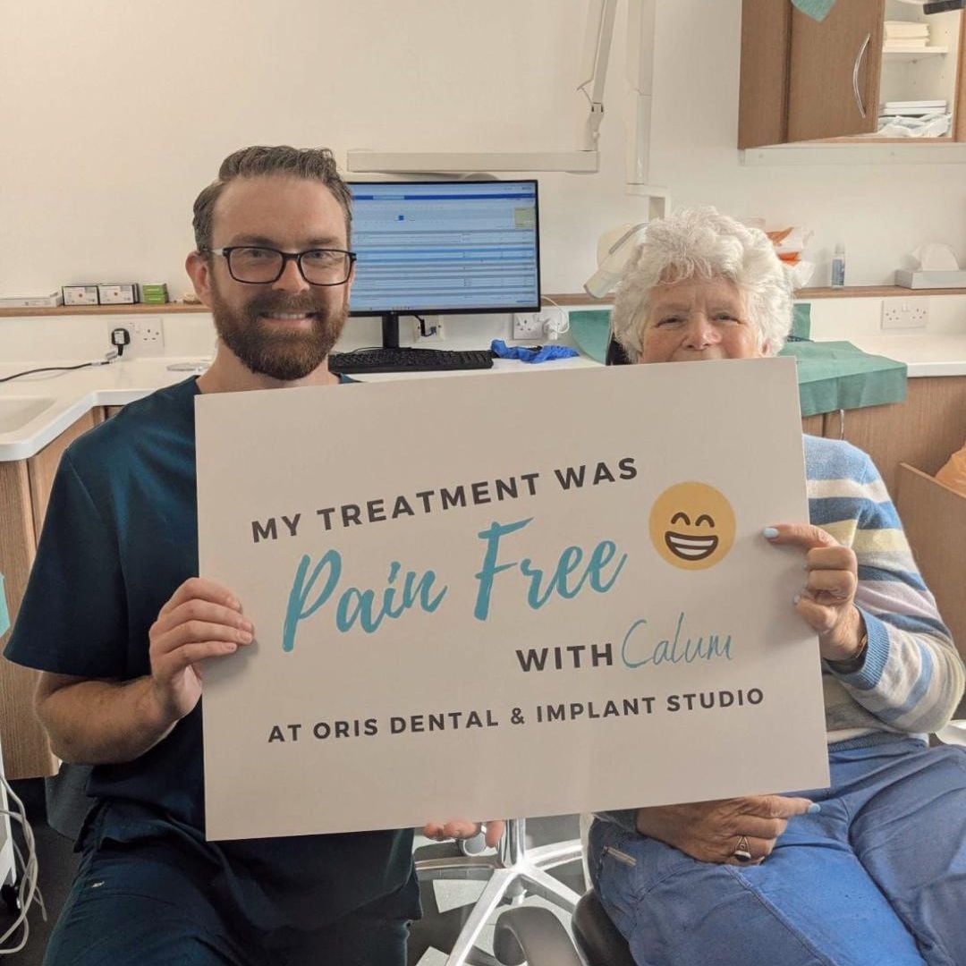 Oris dental pain free selfies