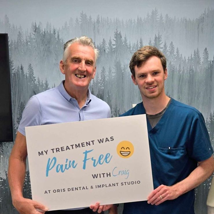 Oris dental pain free selfies
