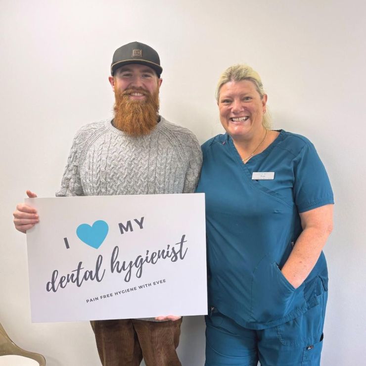 Oris dental pain free selfies